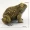 1pc, Frog Toad Sculptures Garden Statues Yard Art Resin Decorations Outdoor Toad Figurine For Gardens, Patios And Lawns, Brown, Creative Gifts