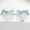 Sweet Cute Gradient Color Rimless Bear Shape Lens Sunglasses, For Boys Girls Outdoor Party Vacation Travel Supply Photo Prop