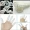Value Pack 50pcs/100pcs Latex Finger Cots Disposable Powder-free Beauty Tattoo Embroidery Finger Covers, Dust-free Rubber Anti-static Finger Protectors