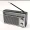 Baijiali Classic Portable AM FM SW Radio with Speaker, Auxiliary Connectivity, VFD Display, Headphone Compatible, Non-Waterproof Personal Pocket Radio for Indoor, Outdoor, and Emergency Use.