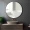1pc Stainless Steel Round Wall Mounted Makeup mirror for Bathroom and Bedroom - Home Decor Vanity Mirror