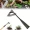 1pc, All-Steel Hardened Hollow Hoe - Handheld Weeding Rake for Efficient Garden and Farm Weeding