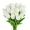 Elegant 10pcs Real Touch Artificial Tulip Bouquet - Lifelike & Long-Lasting for Weddings, Events, and Home Decor