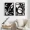 4pcs, Black Abstract Metal Wall Art, Minimalist Decor Single Line Art Decor, 3D Textured Sculptures, For Living Room Bedroom Bathroom Study (Black, M Size 16 X 11)