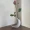 1pc Plastic Plant Pot, Unique Moon Shaped Flower Vase Ornament, Wedding Dinner Table Party Living Room Office Bedroom Decor Vase, Ramadan Decoration