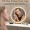 18-Inch LED Vanity Mirror - 3 Color Modes, Dimmable, Smart Touch - 360° Rotating Round Makeup Mirror for Bedroom Tabletop