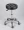 Salon Spa Swivel Chair, Rolling Swivel Stool With Wheels, Adjustable Height Stool Bar Barber Stool