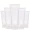 2pcs Refillable 20ml-100ml Clear Plastic Soft Tubes for Cosmetic Creams and Lotions - Travel Essential