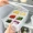 1 pc Clear Plastic Multi-Grid Food Storage Box for Organized Kitchen Storage and Easy Food Drainage