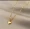 1pc Golden Stainless Steel Love Heart Shape Pendant Necklaces, Fashion Pendant Necklace For Men